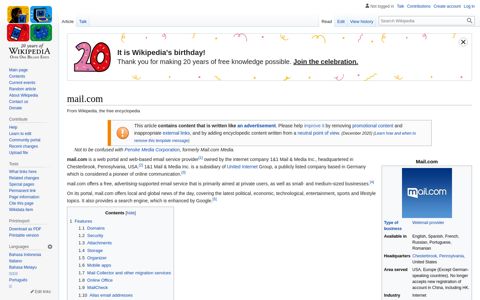 mail.com - Wikipedia