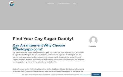Gay Sugar Baby Dating - #1 FREE Gay Personal Site for ...