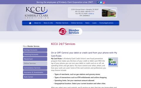 Online Services :: KCCU