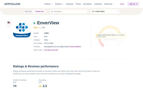 EnverView Google Play Review ASO | Revenue & Downloads ...
