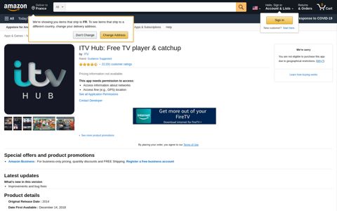 ITV Hub: Free TV player & catchup: Appstore for ... - Amazon.com