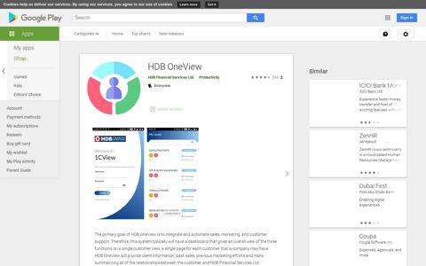HDB OneView - Apps on Google Play