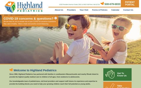 Home | Highland Pediatrics | Fall River, MA