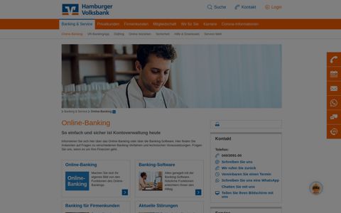 Online-Banking - Hamburger Volksbank eG