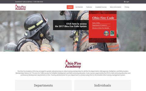 Ohio Fire Online Training Service (OFOTS)