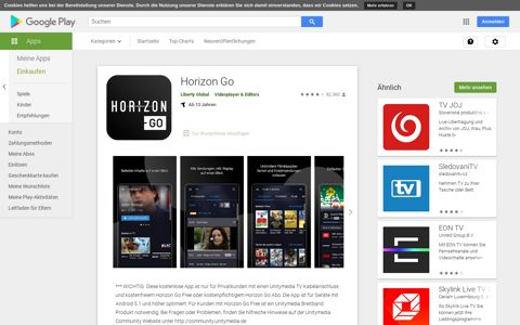 Horizon Go – Apps bei Google Play