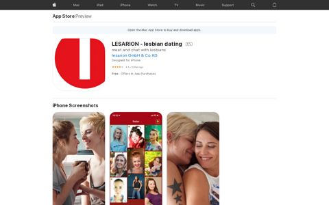 ‎LESARION - lesbian dating on the App Store - Apple