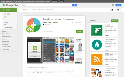 Feedly extension for News+ - Apps on Google Play