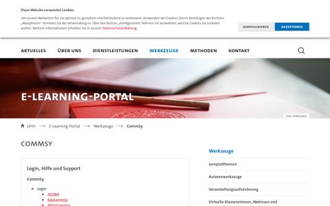 CommSy : E-Learning-Portal : Universität Hamburg