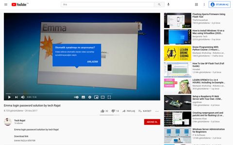 Emma login password solution by tech Rajat - YouTube