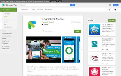 Fingercheck Mobile - Apps on Google Play