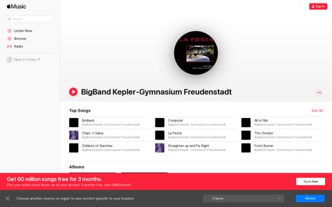 ‎BigBand Kepler-Gymnasium Freudenstadt on Apple Music