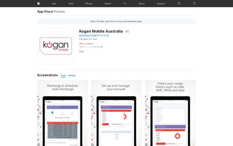 ‎Kogan Mobile Australia on the App Store