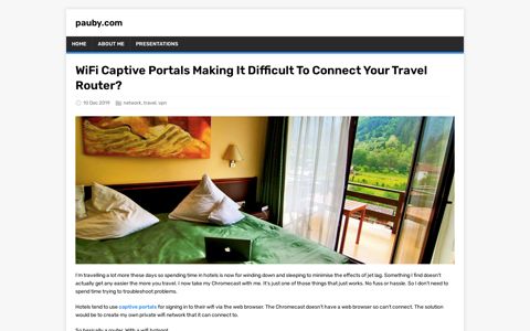 WiFi Captive Portals Making It Difficult To Connect Your Travel ...