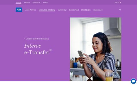 Interac e-Transfer® | ATB Financial