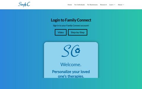 Login to Family Connect | SimpleC