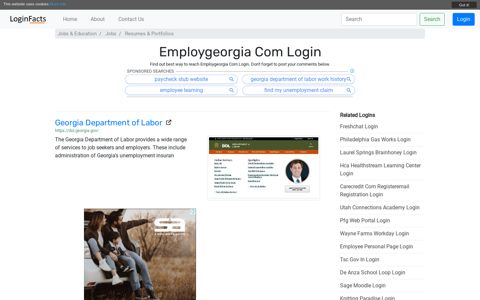 Employgeorgia Com - Georgia Department of Labor