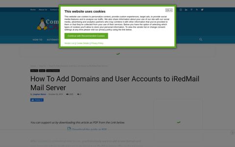How To Add Domains and User Accounts to iRedMail Mail ...