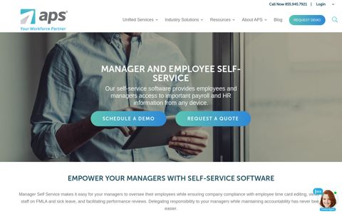 Manager and Employee Self Service | APS Payroll