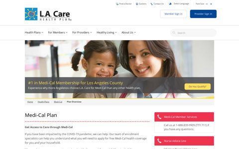 Medi-Cal Plan | L.A. Care Health Plan