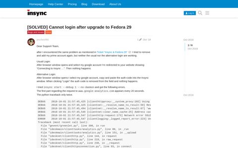 [SOLVED] Cannot login after upgrade to Fedora 29 - Linux ...