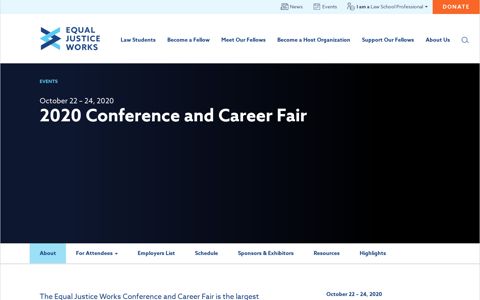 Equal Justice Works Conference and Career Fair