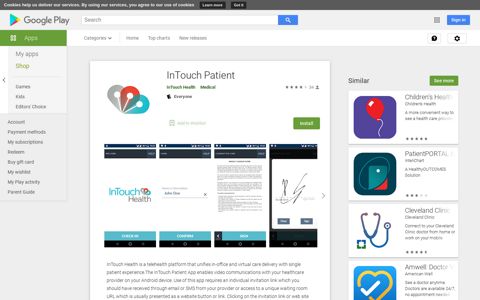 InTouch Patient - Apps on Google Play