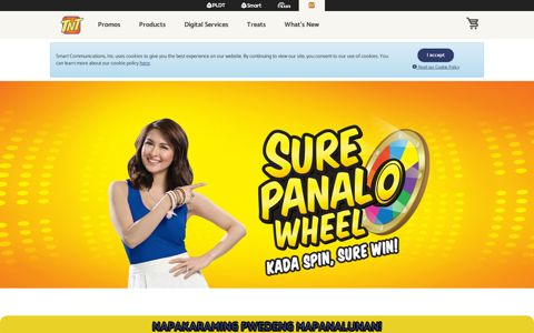 Sure Panalo Wheel | TNT