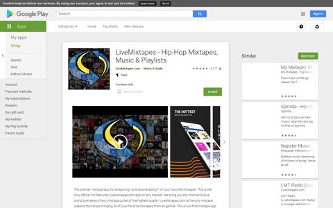 LiveMixtapes - Hip-Hop Mixtapes, Music & Playlists - Apps on ...