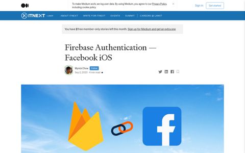 Firebase Authentication — Facebook iOS | by Myrick Chow ...