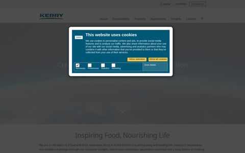 Kerry Taste and Nutrition Ingredients and Expertise | Kerry