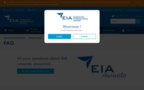 FAQ | Edmonton International Airport