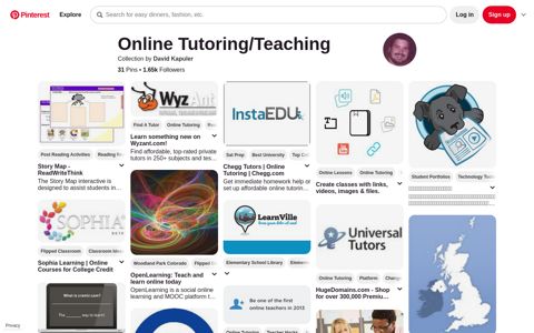 online tutoring, teaching, online - Pinterest