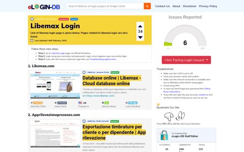 Libemax Login - A database full of login pages from all over ...