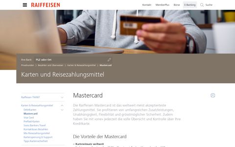 Mastercard - Raiffeisen Schweiz
