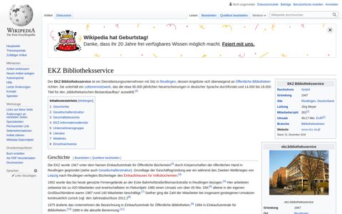 EKZ Bibliotheksservice – Wikipedia