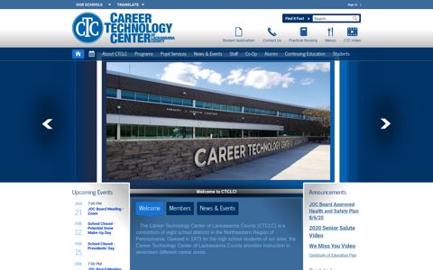 Career Technology Center of Lackawanna County / Homepage