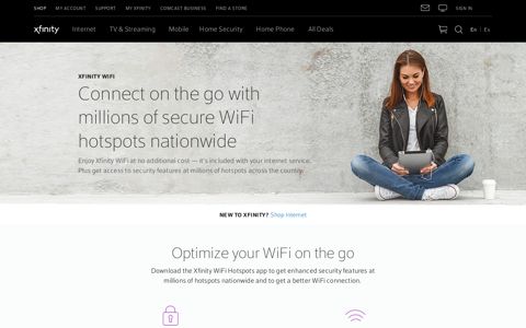 Xfinity® WiFi by Comcast | Wireless Internet on the Go