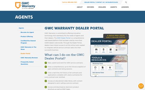 GWC Warranty Dealer Portal - GWC Warranty