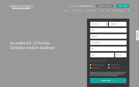 Liberty University Online Academy