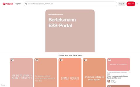 Bertelsmann ESS-Portal in 2020 | Ess, Portal - Pinterest