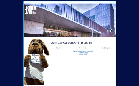 John Jay Careers Online Log-In - John Jay College