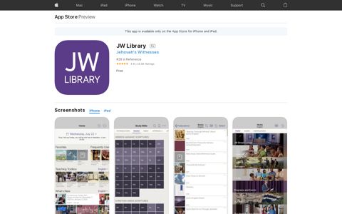 ‎JW Library on the App Store