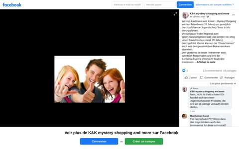 K&K mystery shopping and more - Wir von Kaufmann und Kirner