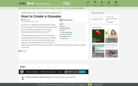 How to Create a Gravatar: 11 Steps (with Pictures) - wikiHow