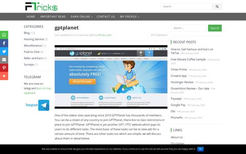 gptplanet - Ftricks - Many ways to earn other than just ...