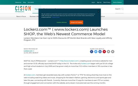 Lockerz.com™ ( www.lockerz.com) Launches SHOP, the ...