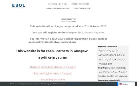Learn ESOL Glasgow - Information about ESOL Courses ...