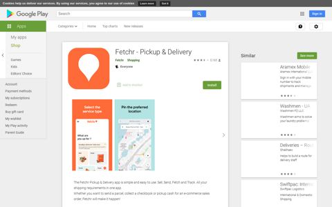 Fetchr - Pickup & Delivery - Apps on Google Play