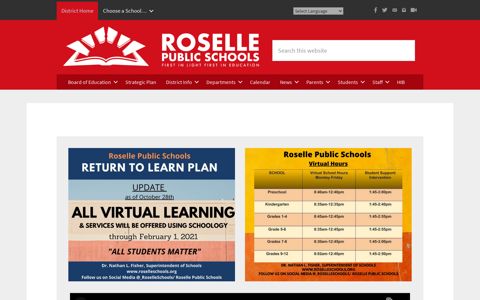 Roselle Public Schools: District Home Page